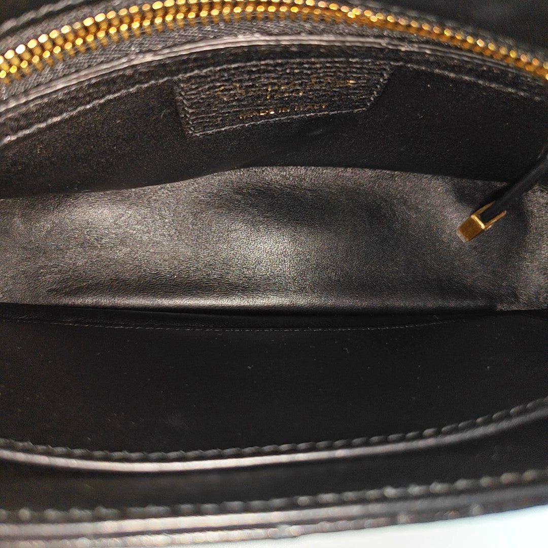Dior Caro Small Cannage Calfskin Black