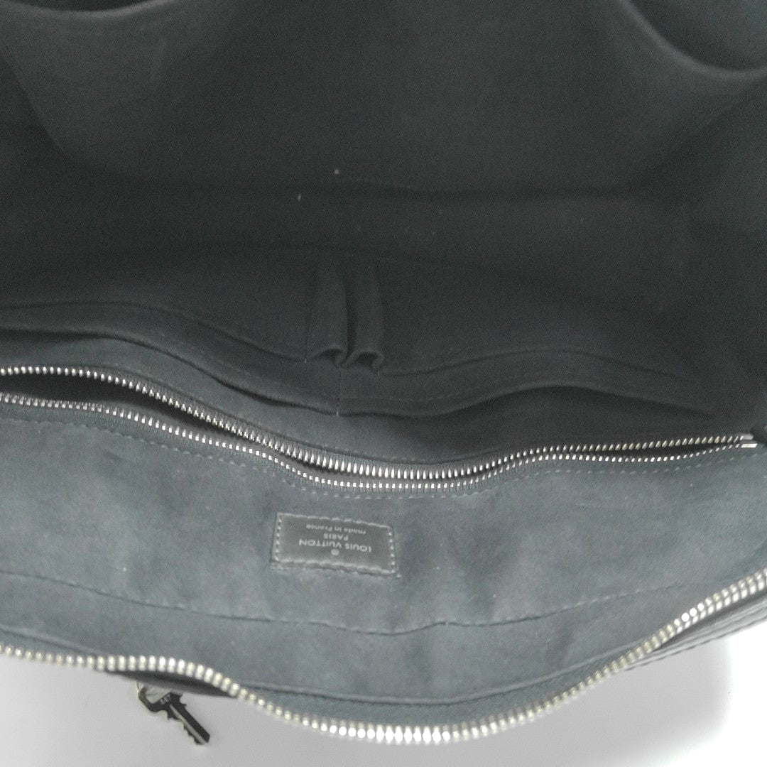 PORTE-DOCUMENTS Damier Coated Canvas Blue