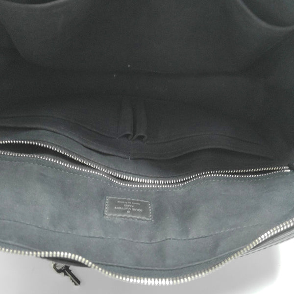 PORTE-DOCUMENTS Damier Coated Canvas Blue