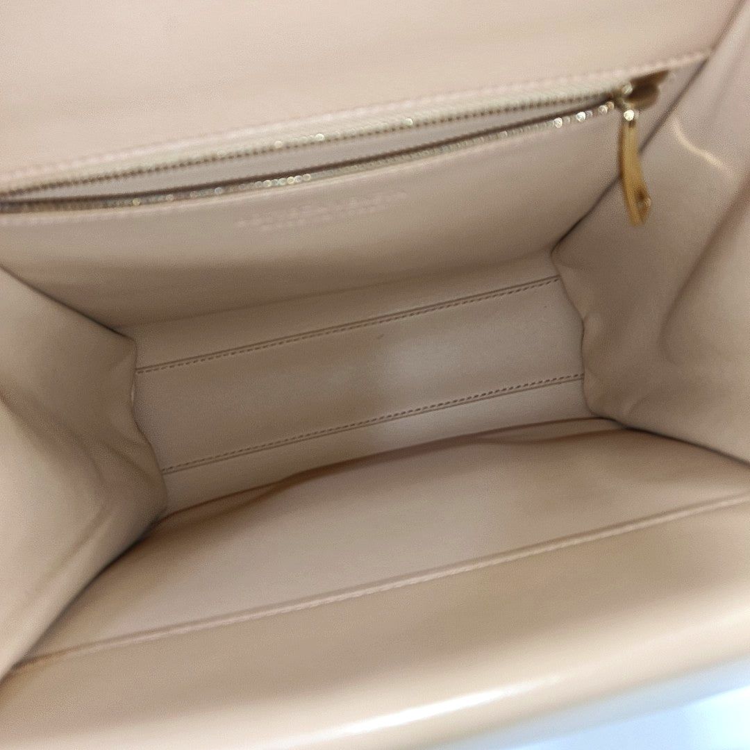 The Clip Calfskin Beige