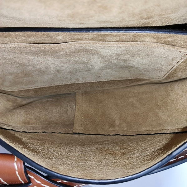 Gate Small Calfskin Brown