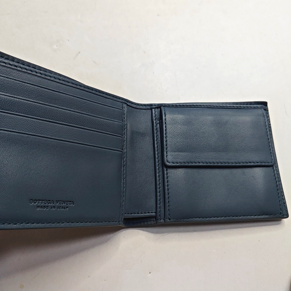 Lambskin Wallet Blue