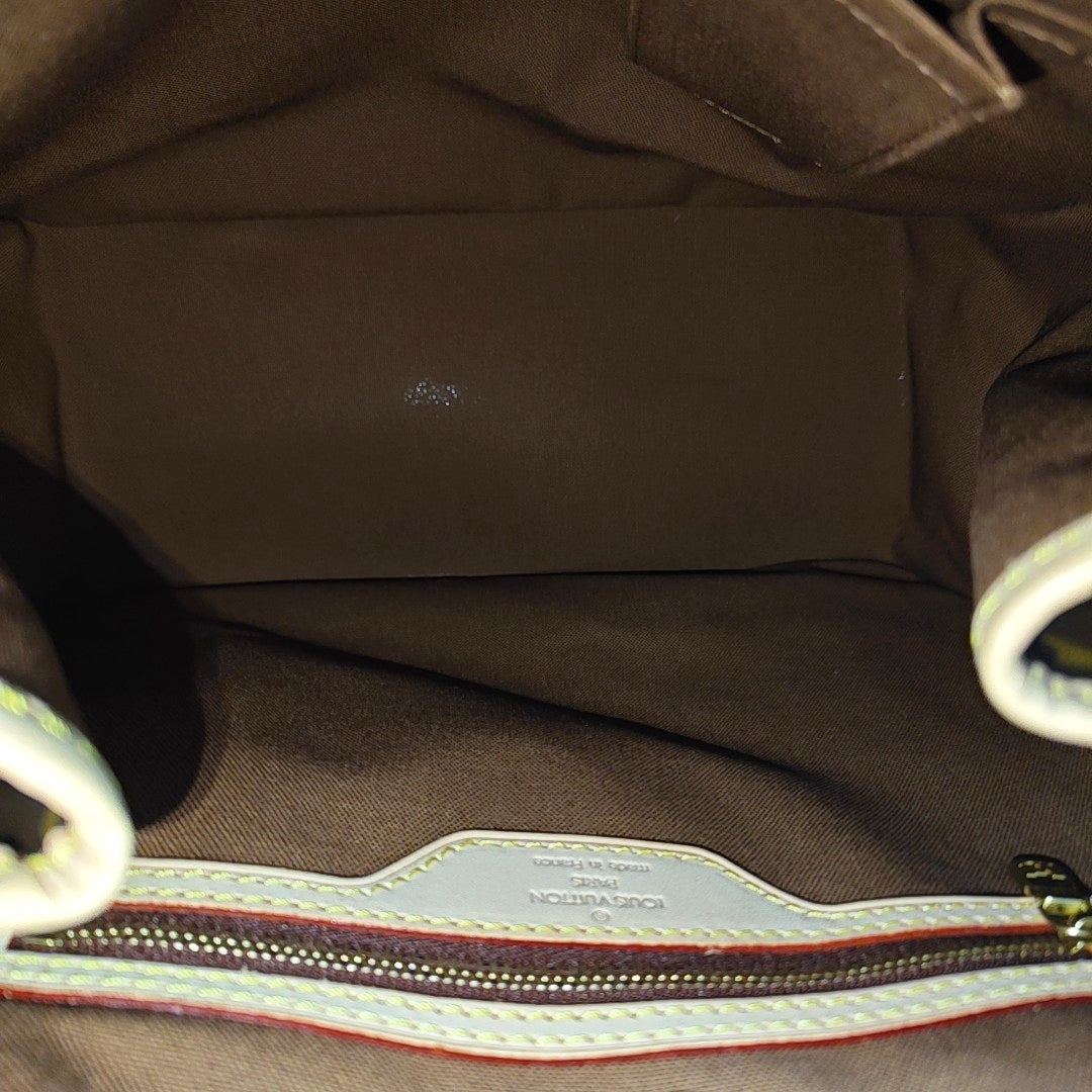 BATIGNOLLES MM Monogram Coated Canvas Brown
