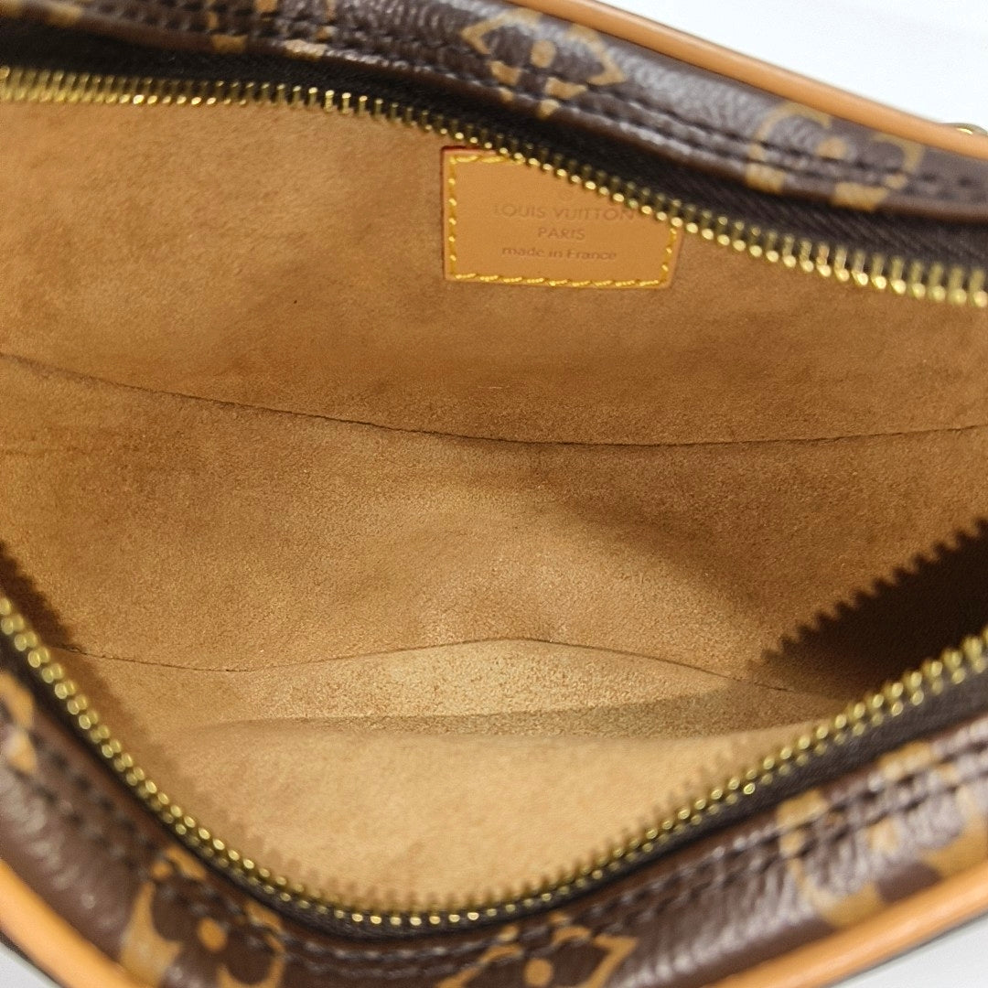 LOOP Monogram Coated Canvas Brown