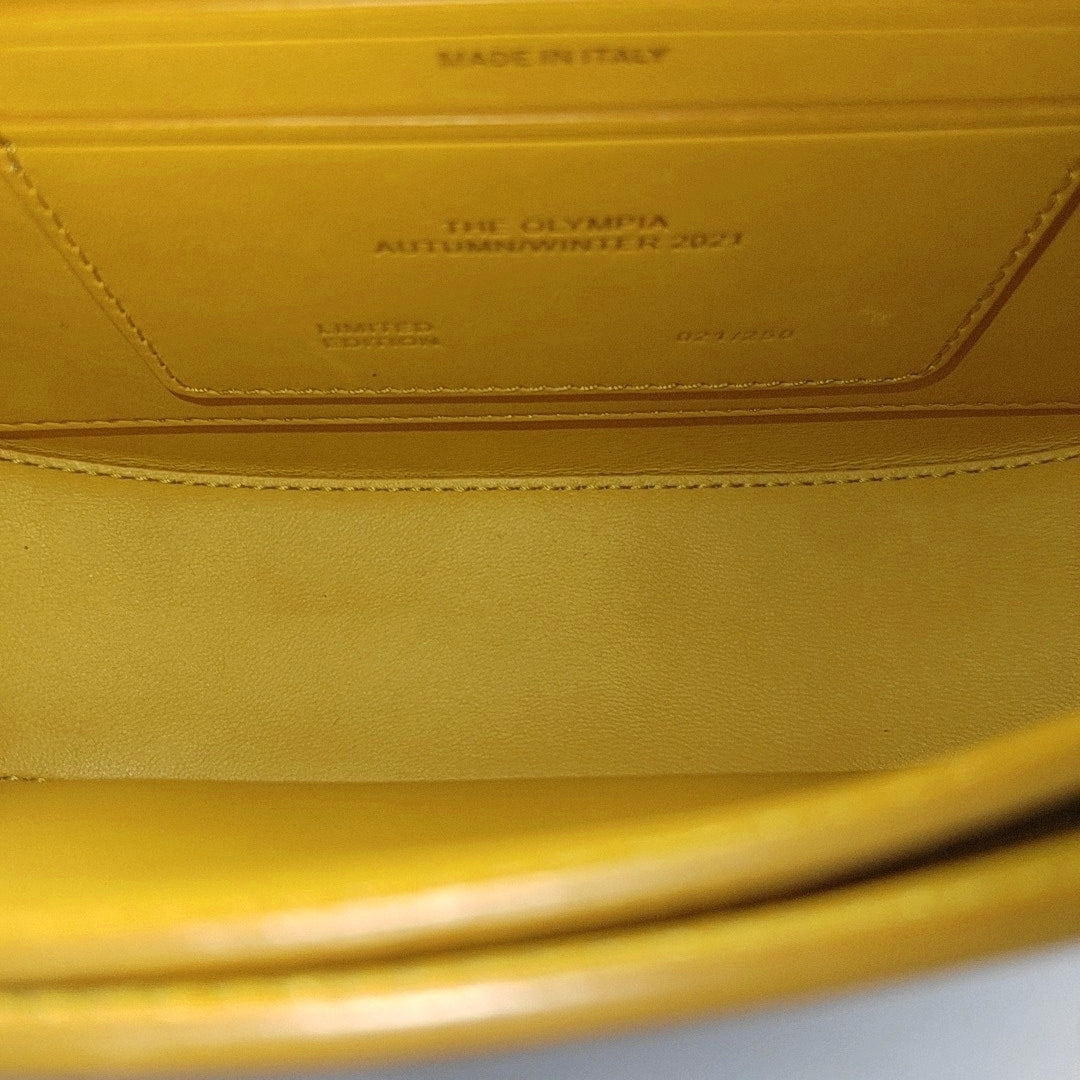 Olympia Small Calfskin Yellow