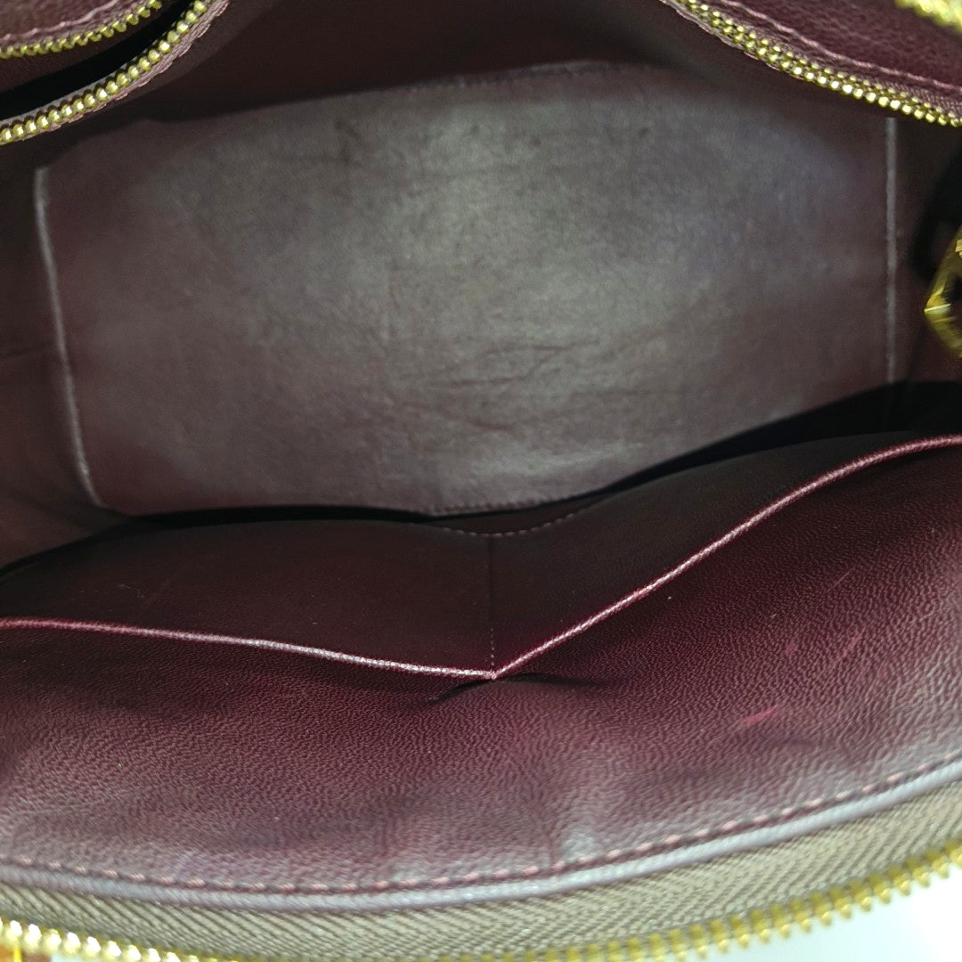 LOCKIT PM Monogram Coated Canvas Brown