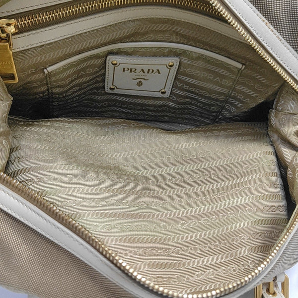 Canvas Shoulder Bag Brown