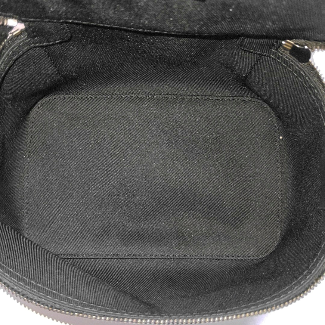 CUBE DE RANGEMENT PM Monogram Coated Canvas Black
