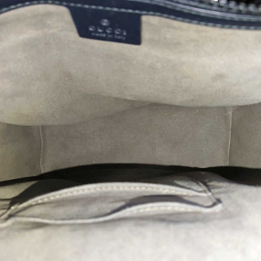 Monogram Coated Canvas Backpack Small Brown