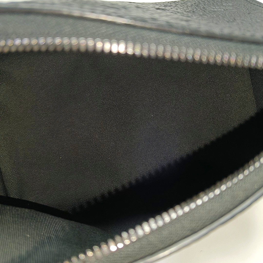 TRIANGLE Monogram Calfskin Black