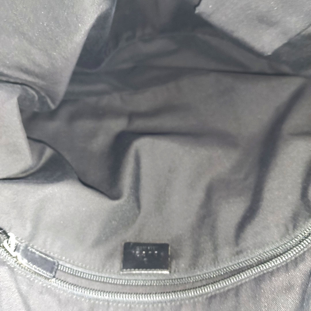 Monogram Canvas Top Handle Bag Black