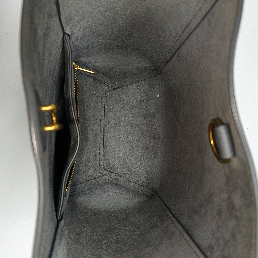 SANGLE Small Calfskin Gray