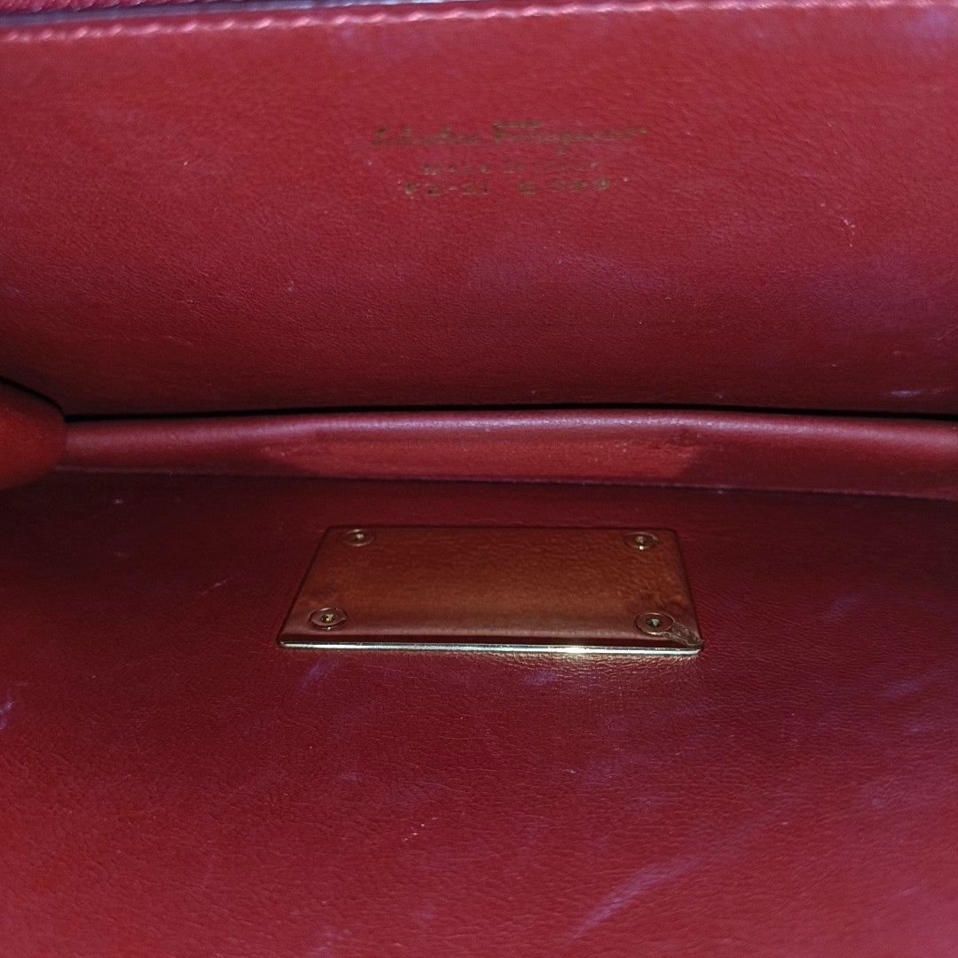 Gancino Calfskin Red