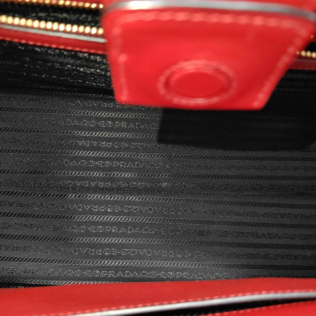 Saffiano Calfskin Tote Bag Red