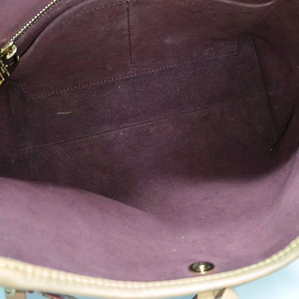 CARRYALL PM Monogram Coated Canvas Brown