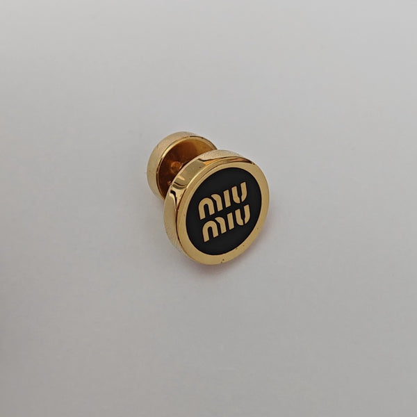 Metal Gold Stud Earrings