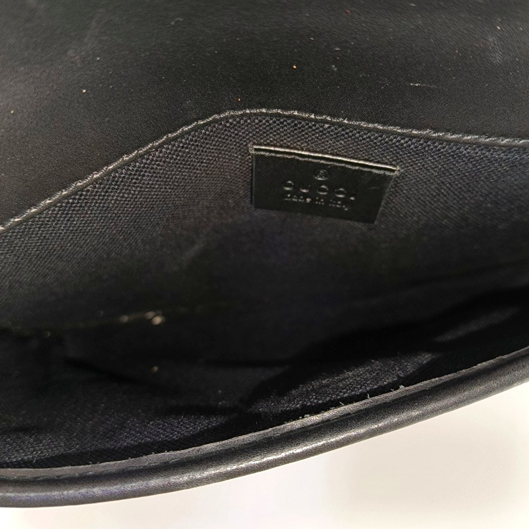 Neo Vintage Monogram Coated Canvas Black