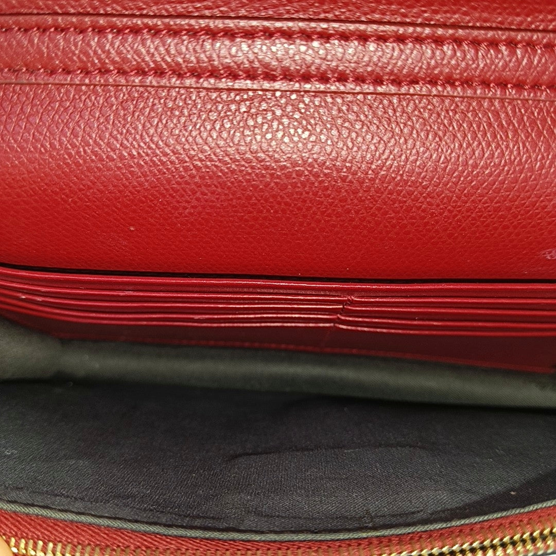 F Is Fendi Calfskin Red