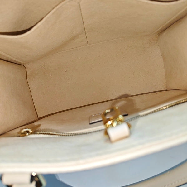 ONTHEGO PM Monogram Calfskin Beige