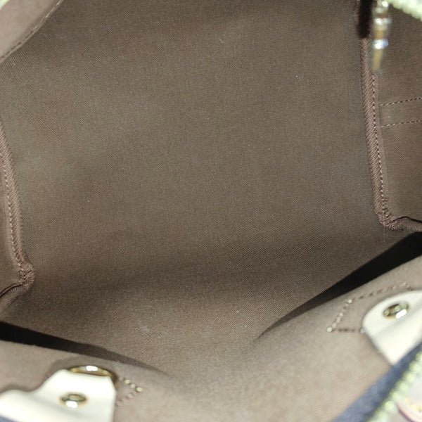 SPEEDY 25 Monogram Coated Canvas Brown