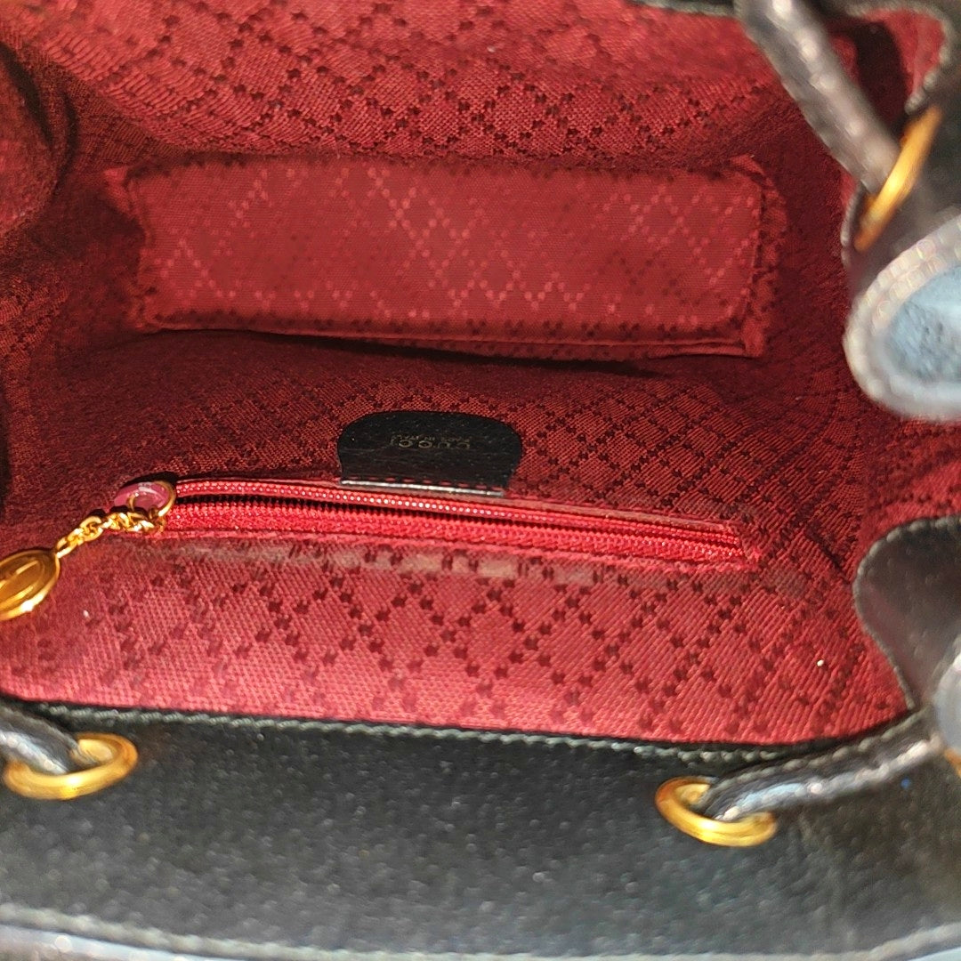 Calfskin Backpack Black