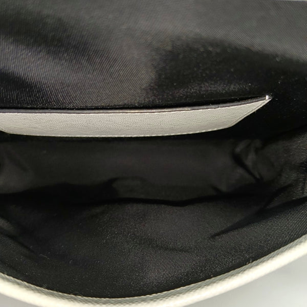 Nylon Crossbody Bag White