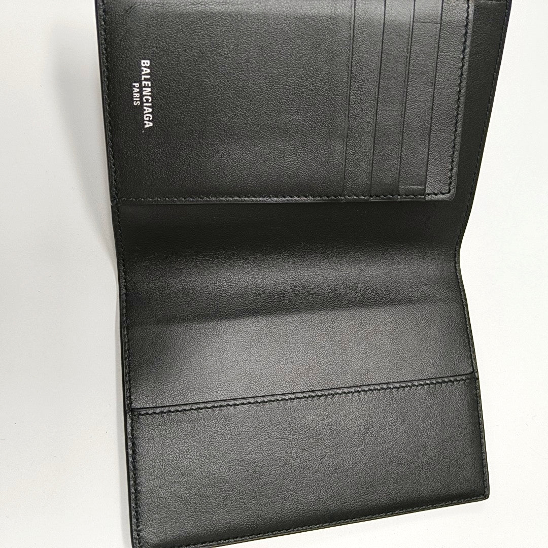 Calfskin Card Holder Black