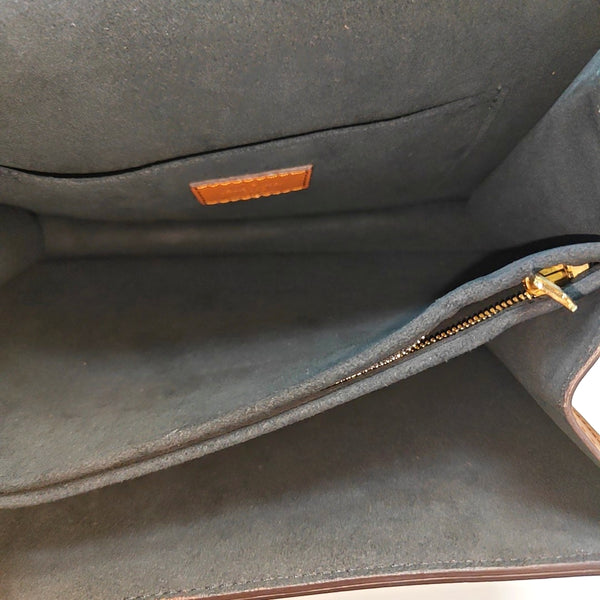 DAUPHINE MM Monogram Coated Canvas Brown