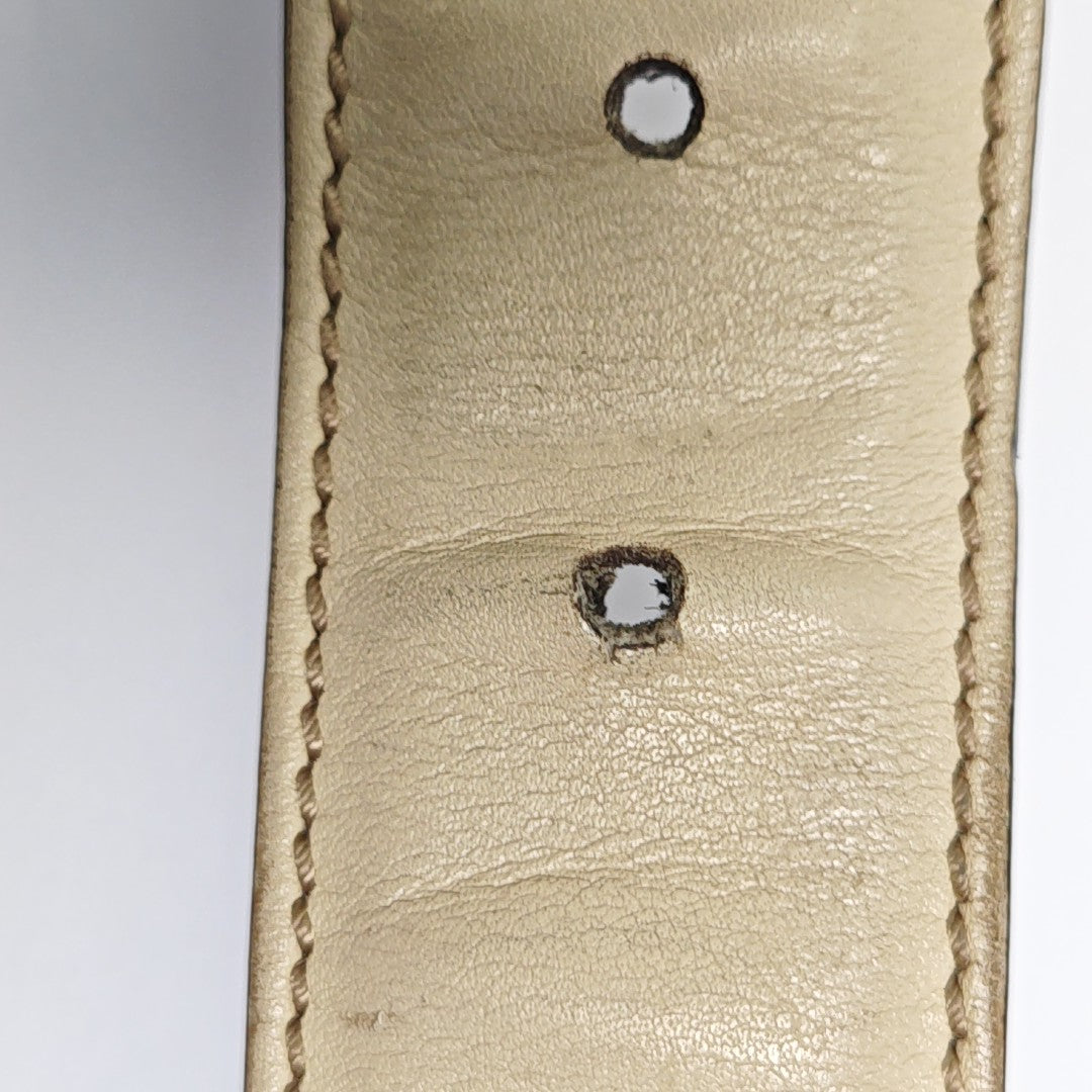 Fabric Belt Beige