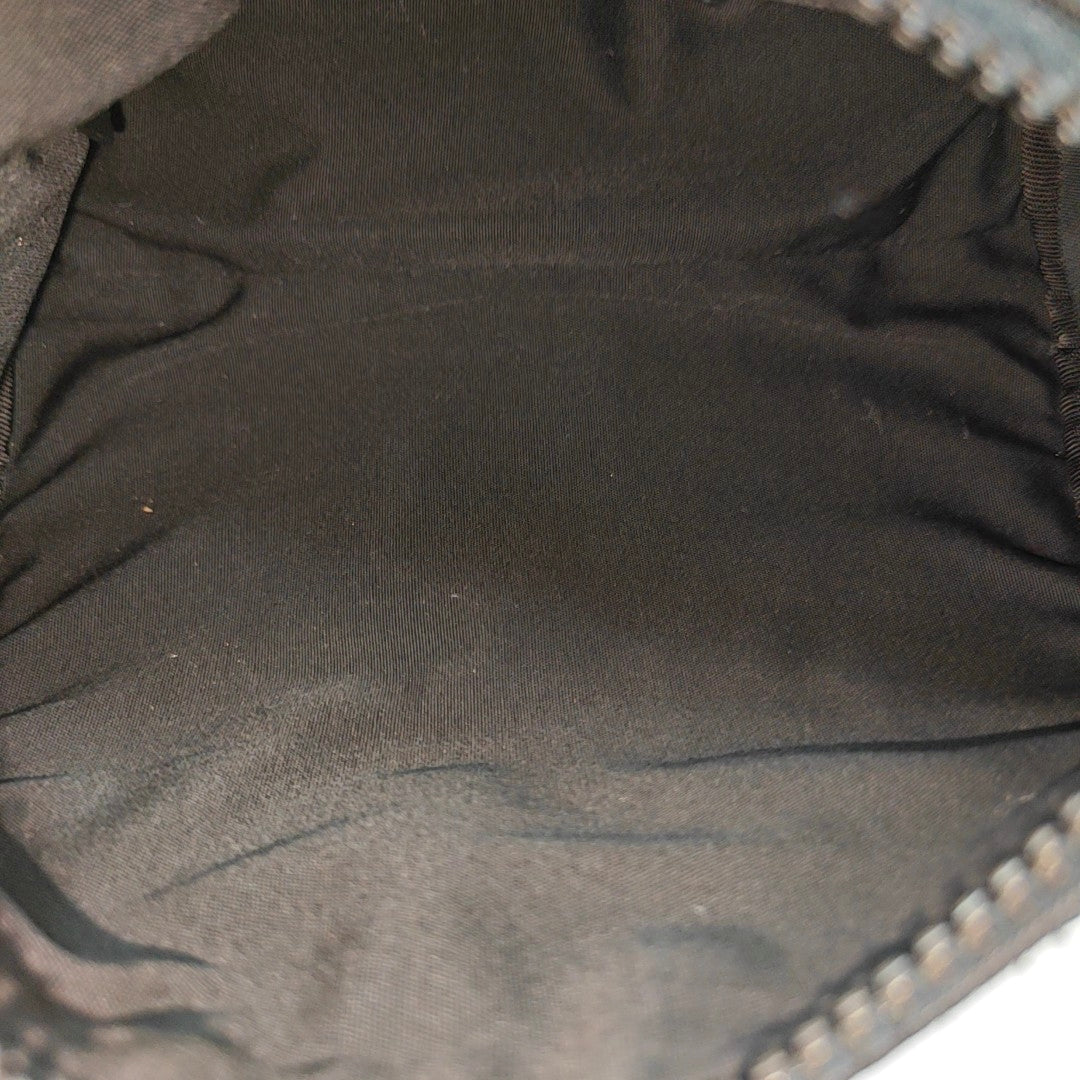 Fabric Shoulder Bag Black