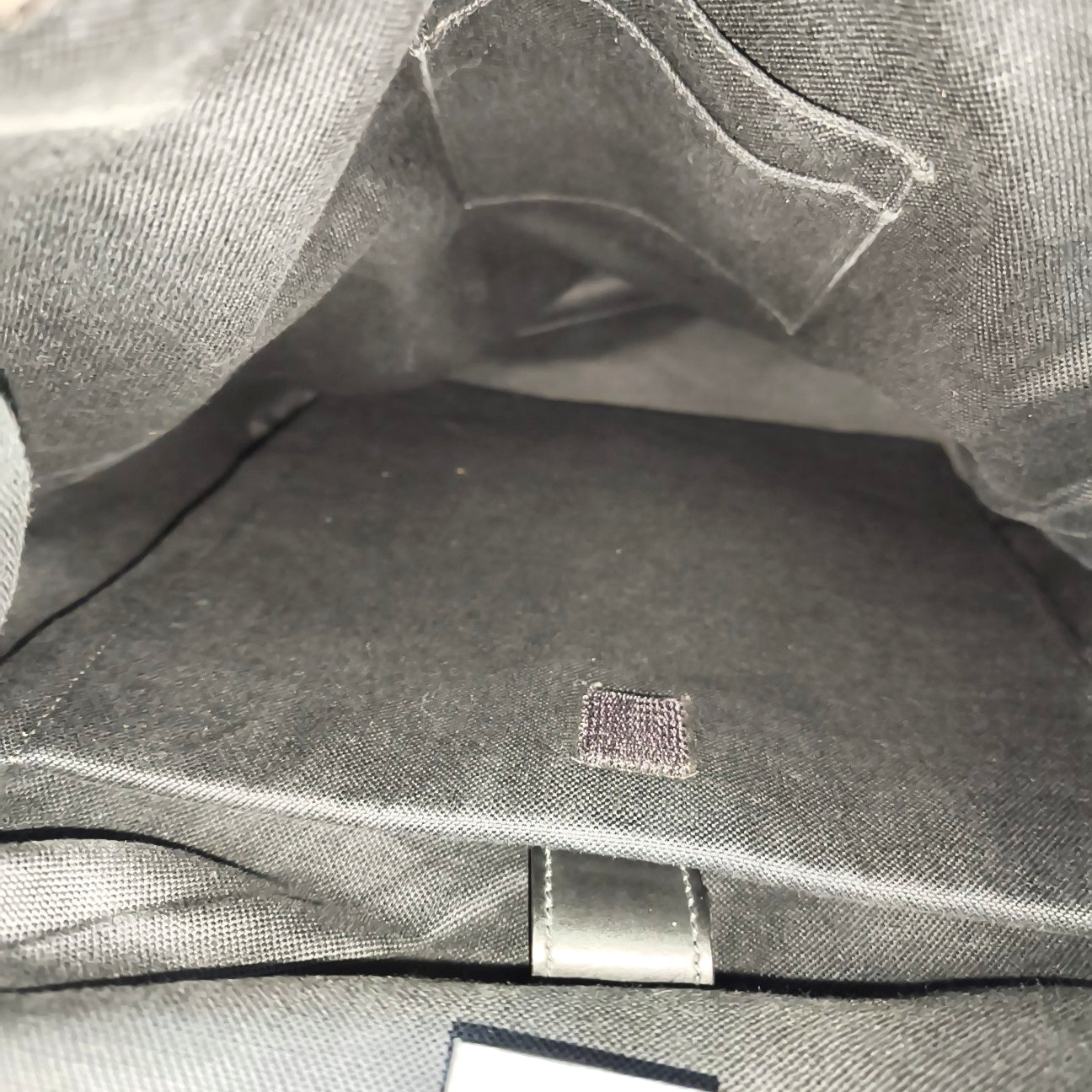 GG Supreme Monogram Coated Canvas Black