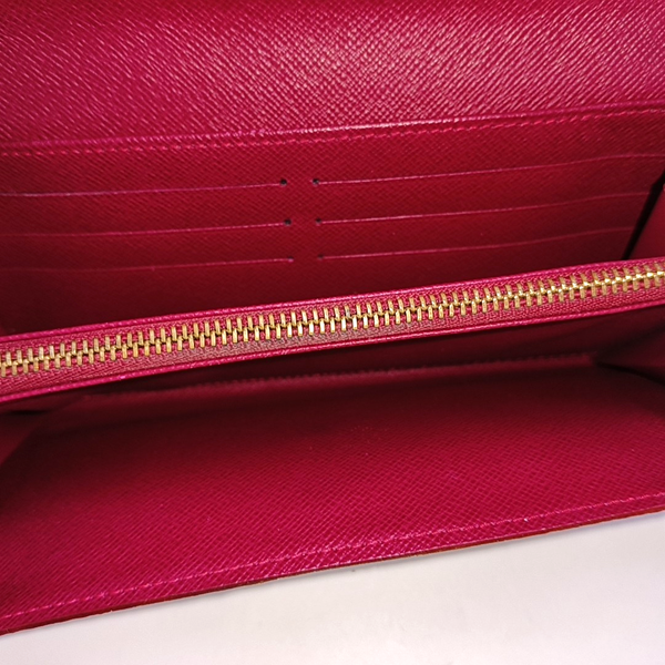 LV × TM PORTE MONNAIE Monogram Coated Canvas White Wallet