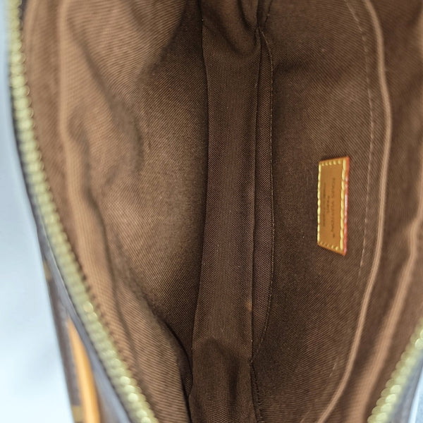 VINTAGE TROCADERO 27 Monogram Coated Canvas Brown