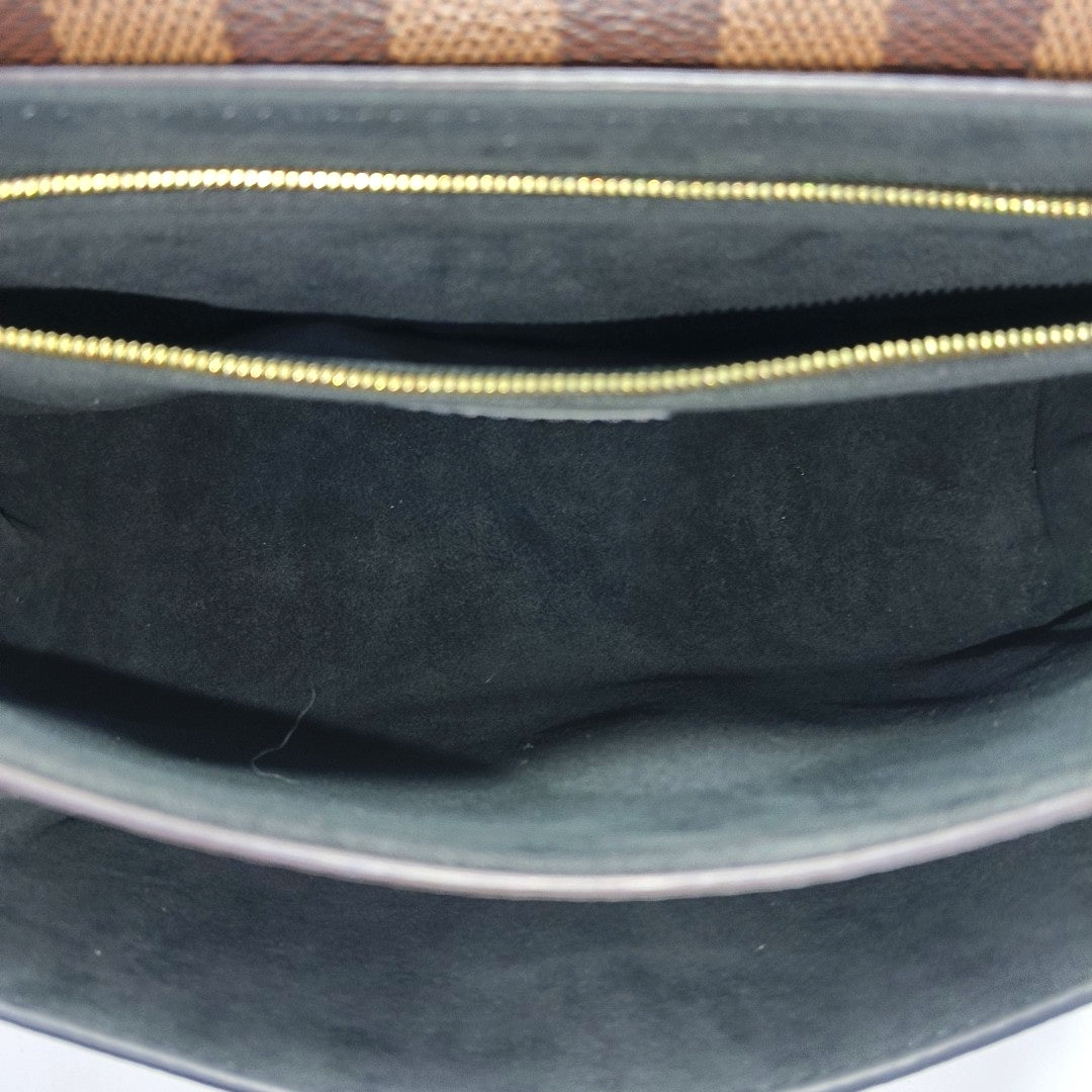 VAVIN PM Damier Ebene Coated Canvas Brown