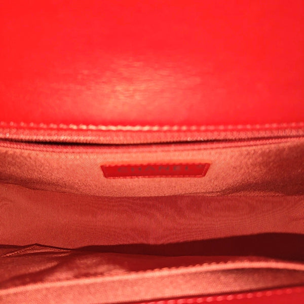 BOY CHANEL Large Quilted Calfskin Red