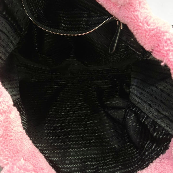 Wool Tote Bag Pink