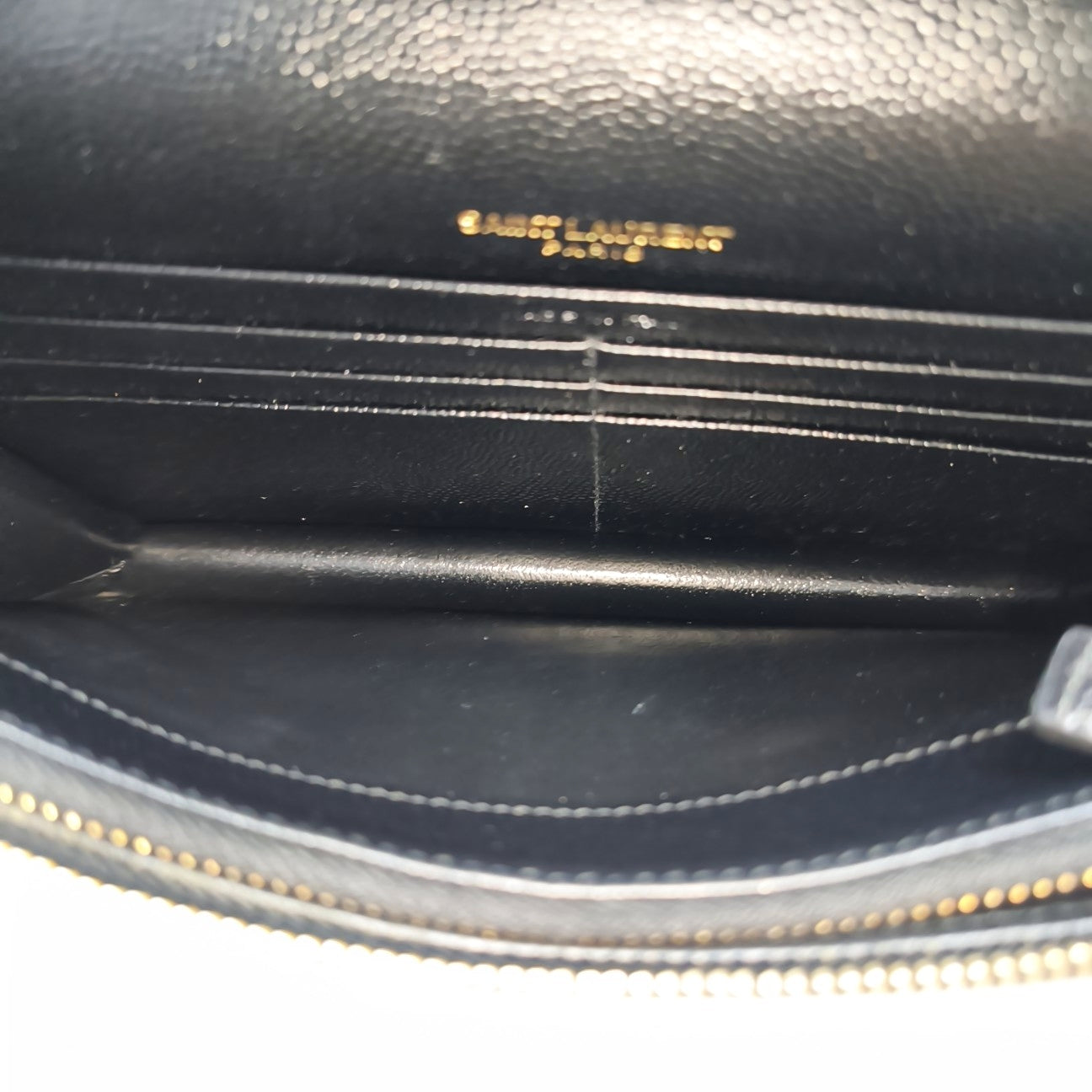 MONOGRAM WOC Chevron Calfskin Black