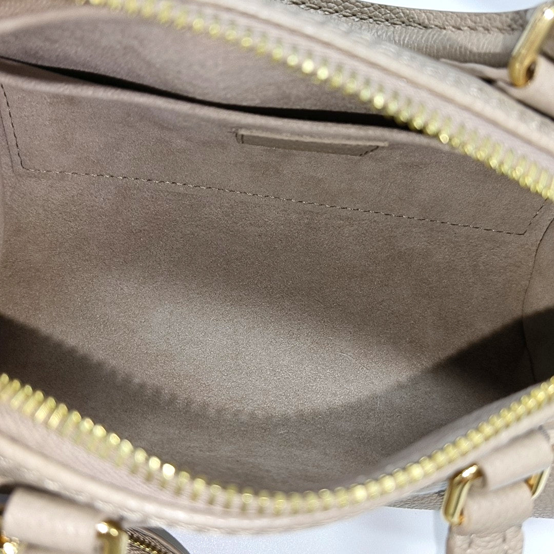 PAPILLON BB Calfskin Gray