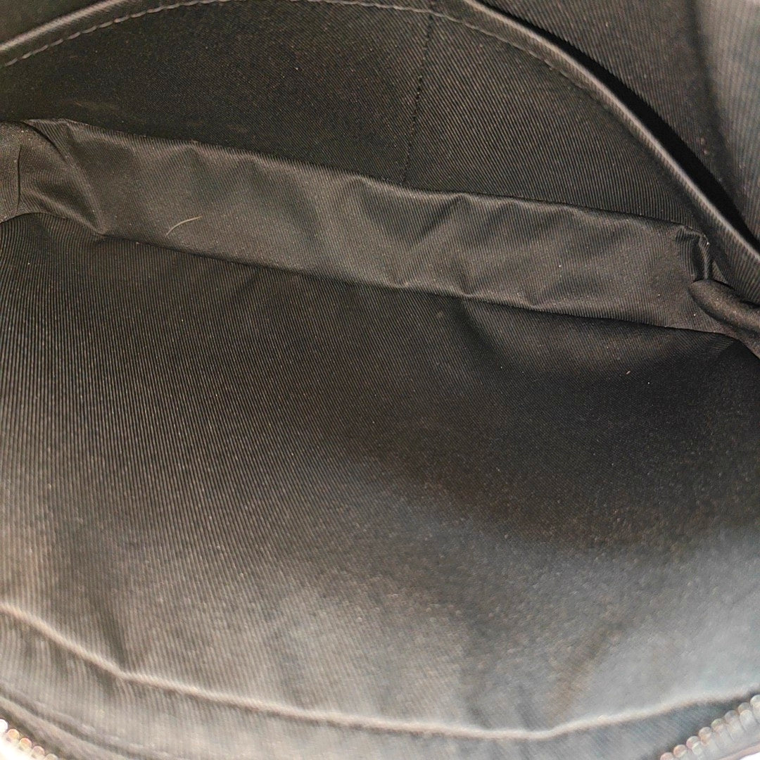 ALPHA Monogram Coated Canvas Gray