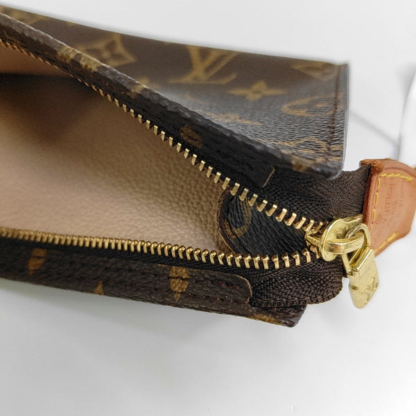 BUCKET Monogram Coated Canvas Brown
