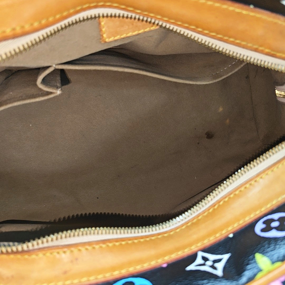 LV × TM CLAUDIA Monogram Coated Canvas Black