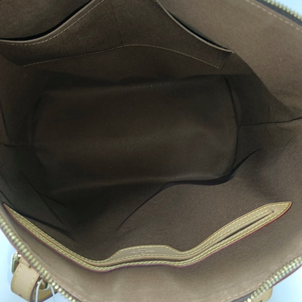 PALERMO GM Monogram Coated Canvas Brown