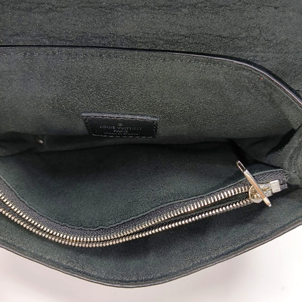 Monogram Coated Canvas Top Handle Bag Red