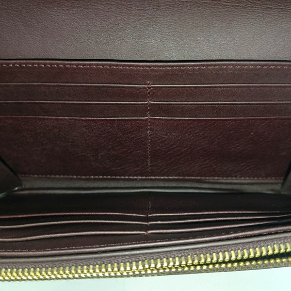 CHYC Y LIGNE Calfskin Red Wallet