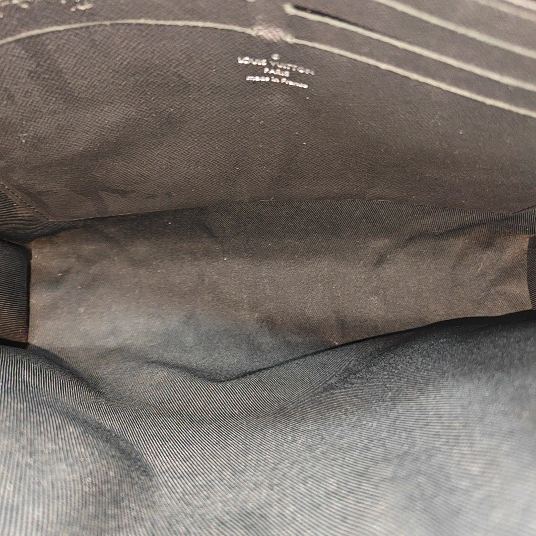 VOYAGE MM Damier Graphite Coated Canvas Gray