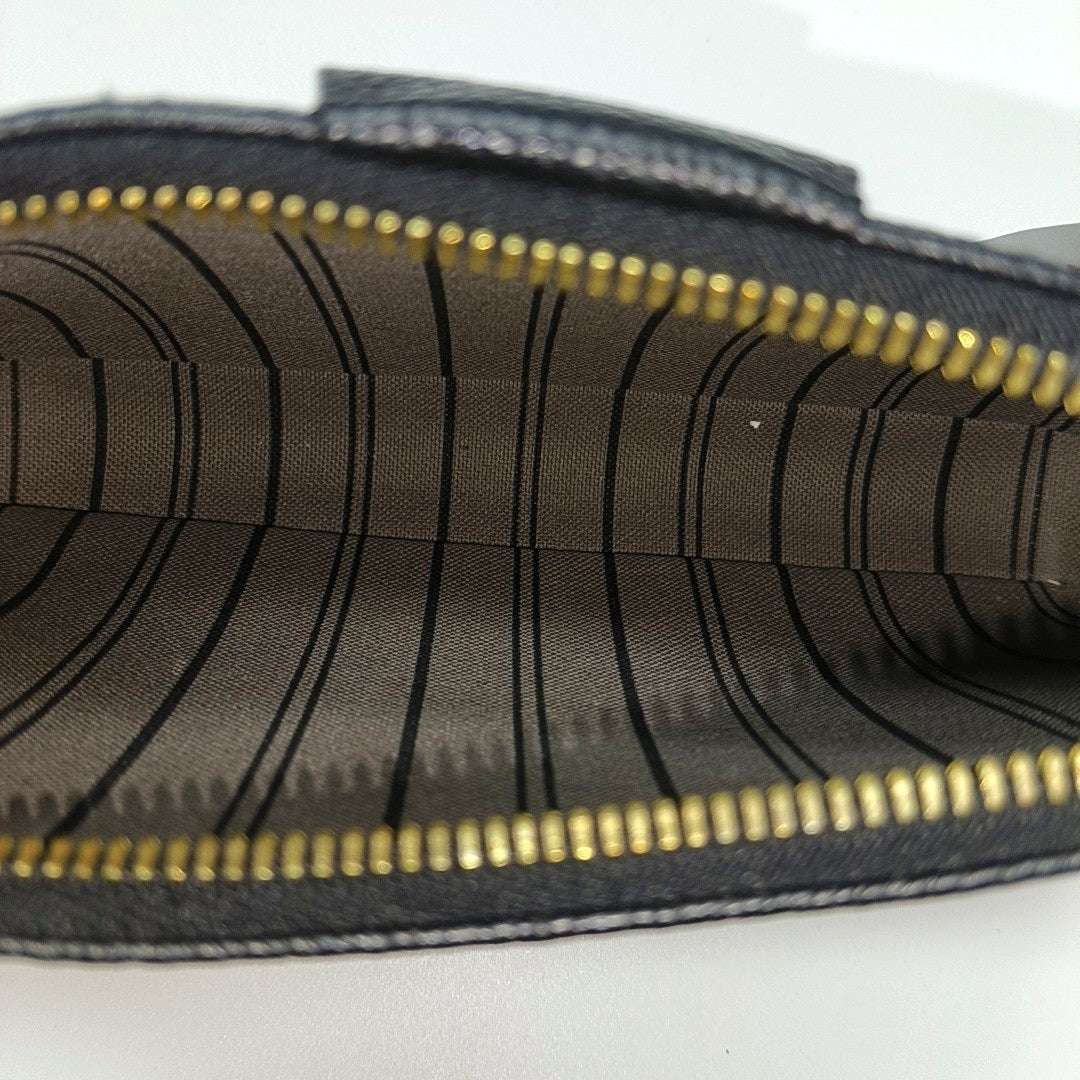 EASY POUCH ON STRAP Monogram Calfskin Black
