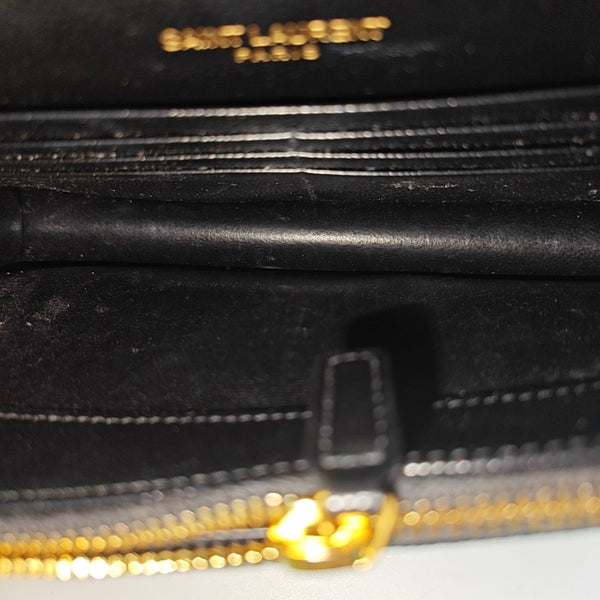 MONOGRAM WOC Chevron Calfskin Black