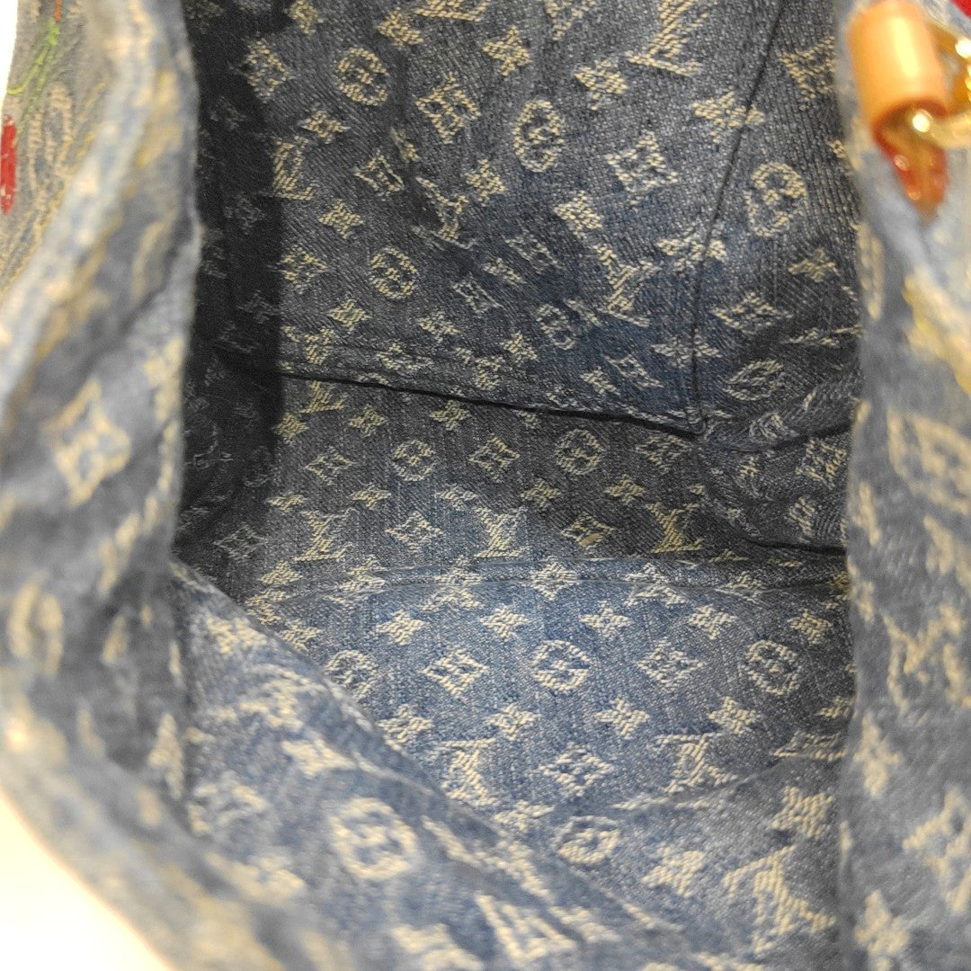 VENICE Monogram Denim Blue