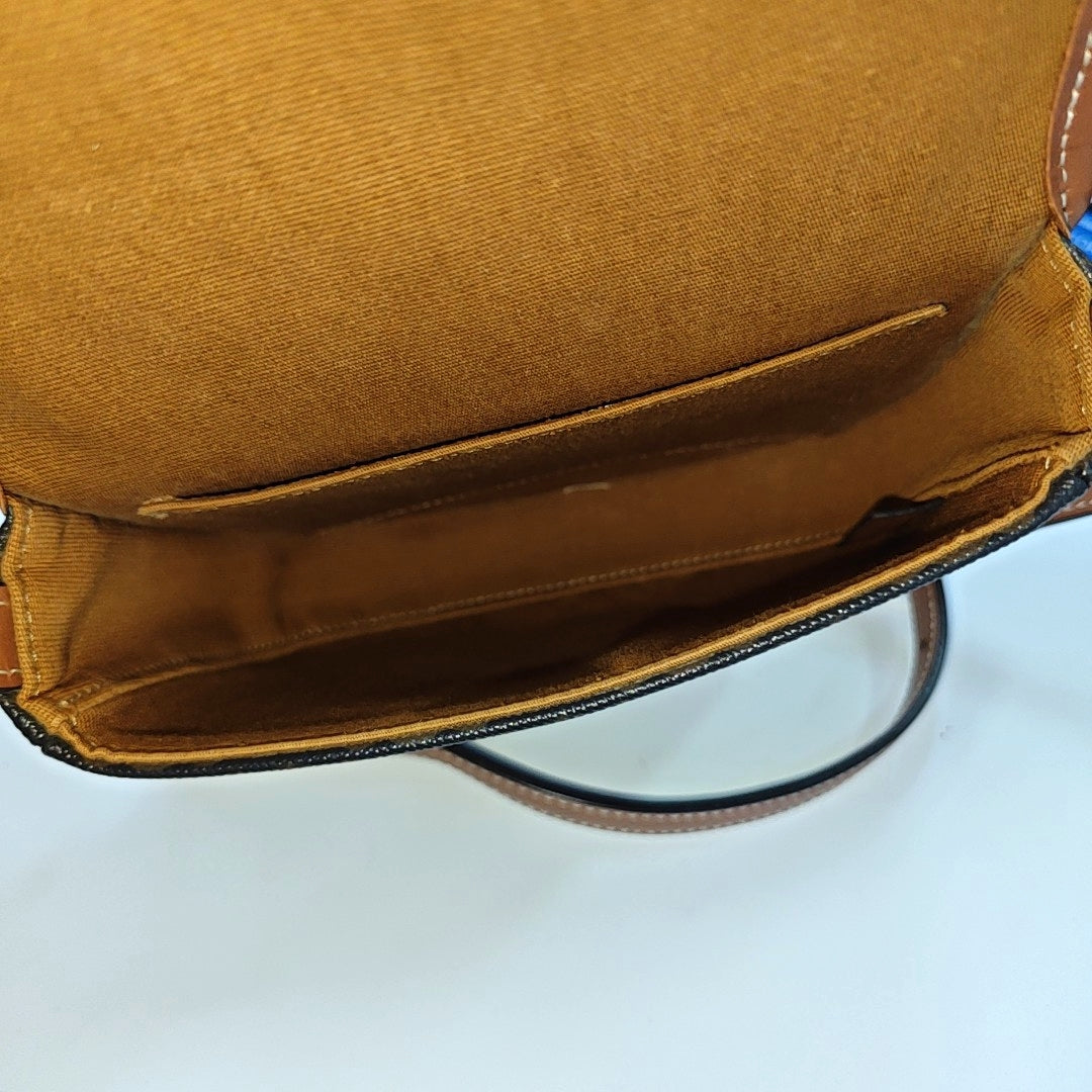 BESACE Coated Canvas Brown