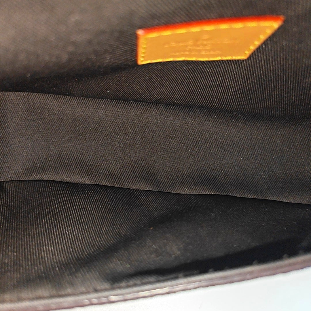 DIANE Nano Monogram Coated Canvas Brown
